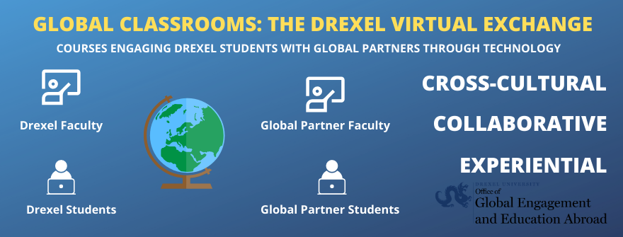 Global classroom virtual exchange